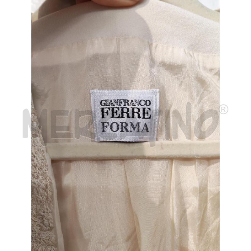 COMPLETO DONNA GIANFRANCO FERRE FORMA BEIGE CHIARISSIMO | Mercatino dell'Usato Mestre 4