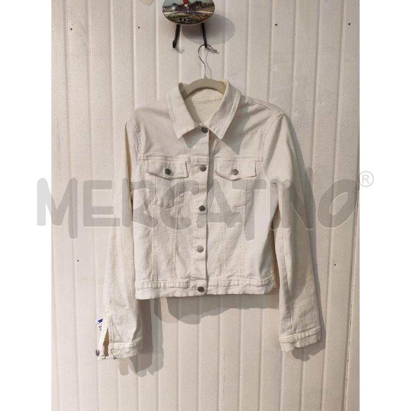 COMPLETO DONNA I BLUES BIANCO DENIM GONNA E GIUBBINO | Mercatino dell'Usato Mestre 1