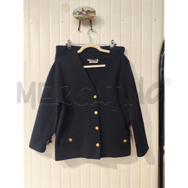 COMPLETO DONNA LUISA SPAGNOLI BLU GIACCA E GONNA | Mercatino dell'Usato Mestre 1