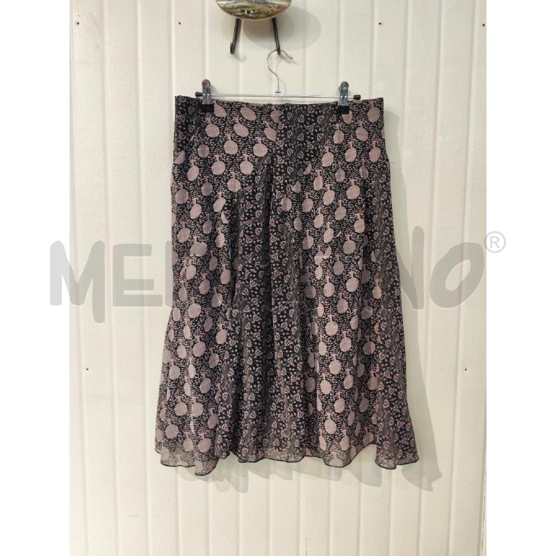 COMPLETO DONNA MADE IN ITALY NERO FANTASIA LILLA | Mercatino dell'Usato Mestre 2