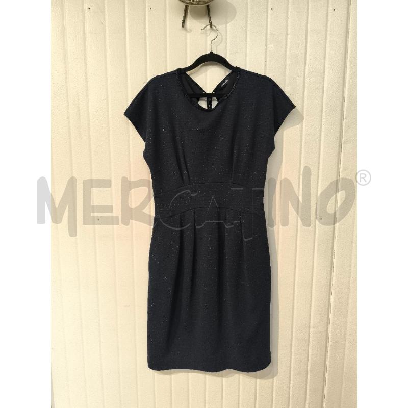 COMPLETO DONNA MAX&CO NERO LUREX BLU ABITO E GIACCA | Mercatino dell'Usato Mestre 3