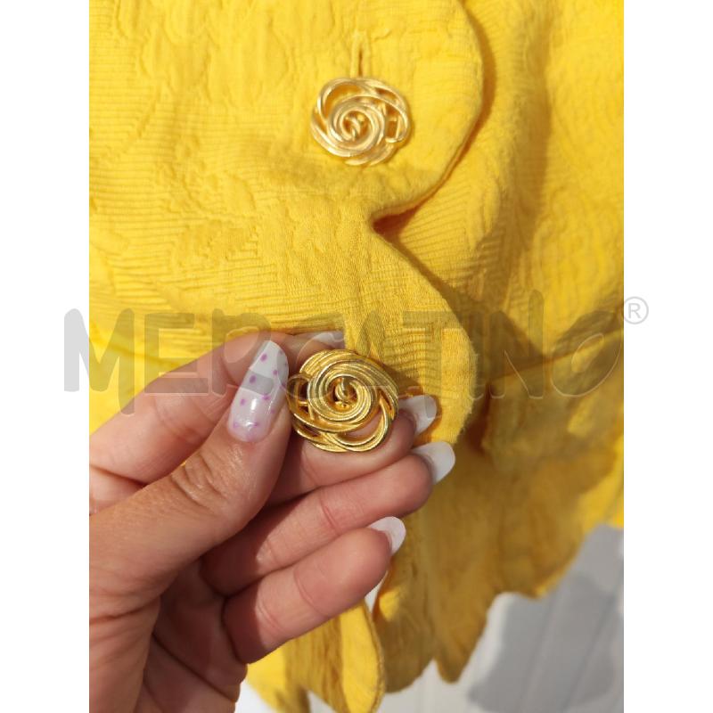 COMPLETO DONNA SARTORIALE GIALLO GIACCA E GONNA | Mercatino dell'Usato Mestre 2
