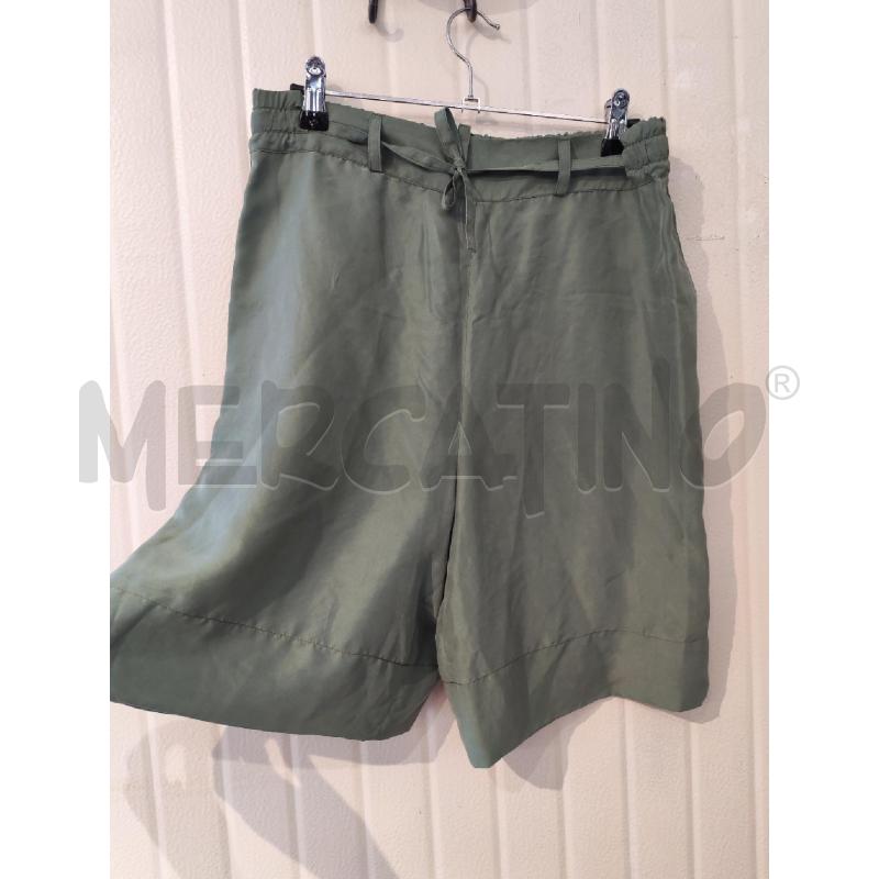 COMPLETO DONNA SARTORIALE VERDE IN SETA  | Mercatino dell'Usato Mestre 2
