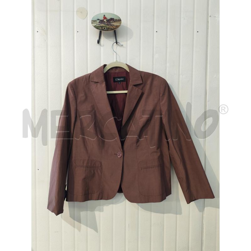 COMPLETO DONNA SUPERIOR PURA SETA VIOLA BEIGE | Mercatino dell'Usato Mestre 2
