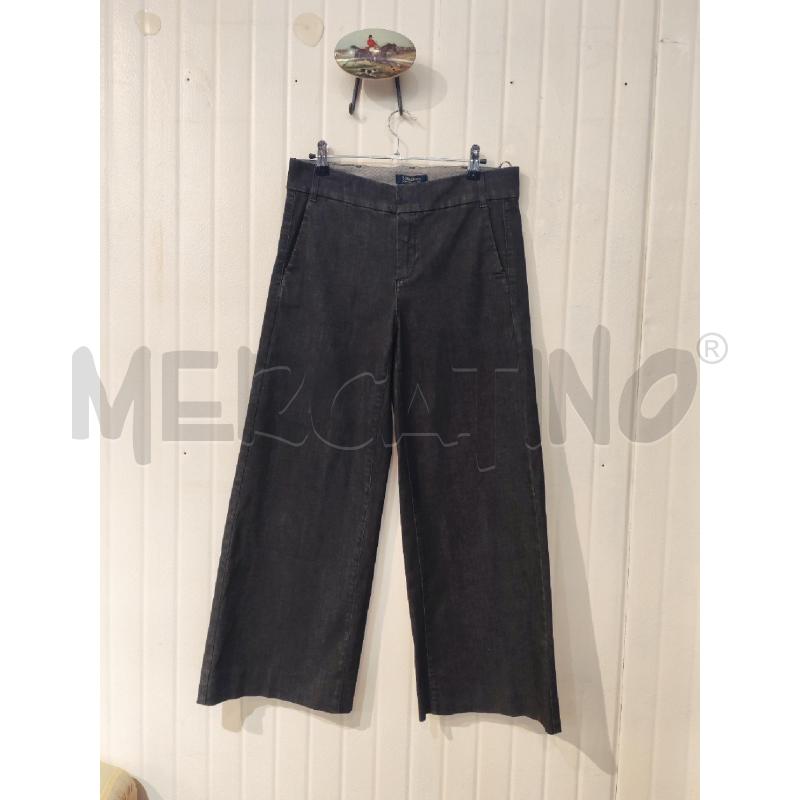 COMPLETO DONNA S' MAXMARA JEANS NERO CANOTTA E PANTALONE | Mercatino dell'Usato Mestre 2