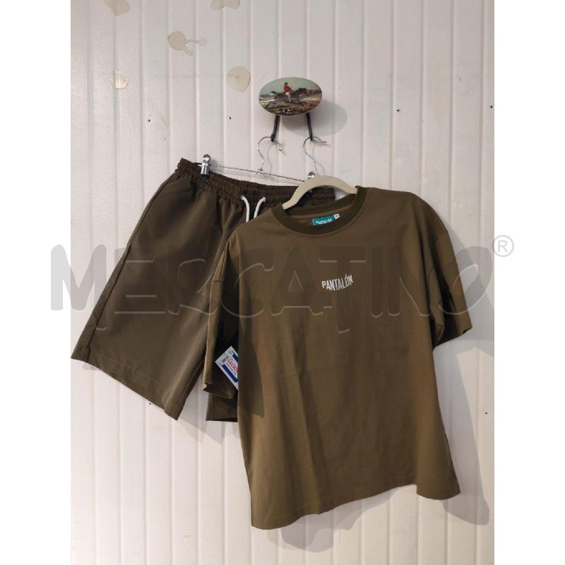 COMPLETO UOMO PANTALON VERDE MAGLIA E PANTALONCINO | Mercatino dell'Usato Mestre 1
