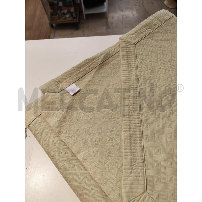 COPRI LETTO FERRE PIQUE DI COTONE BEIGE | Mercatino dell'Usato Mestre 4
