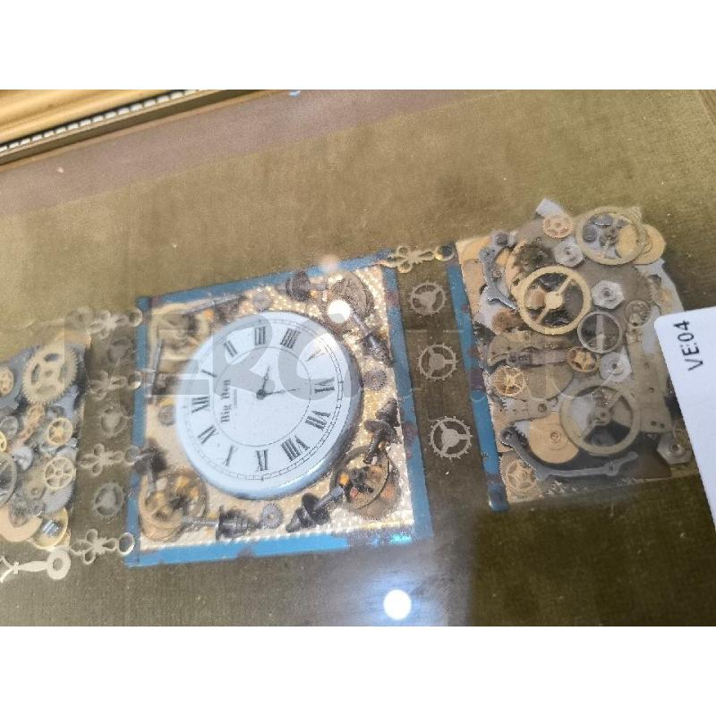 CORNICE DORATA INGRANAGGI BIG BEN | Mercatino dell'Usato Mestre 3