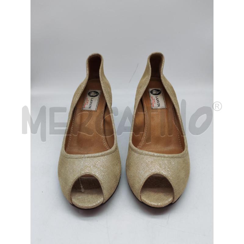 DECOLLETE LANVIN ARGENTATE | Mercatino dell'Usato Mestre 2