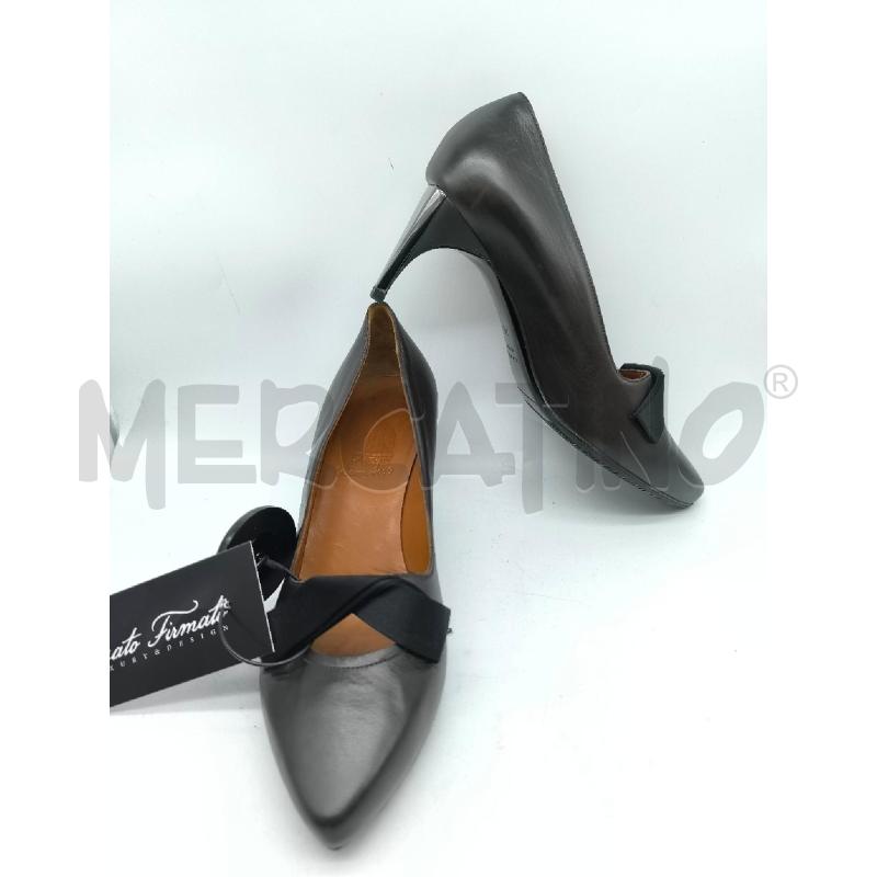 DECOLLETE LANVIN MARRONE CON FIOCCO NERO | Mercatino dell'Usato Mestre 2