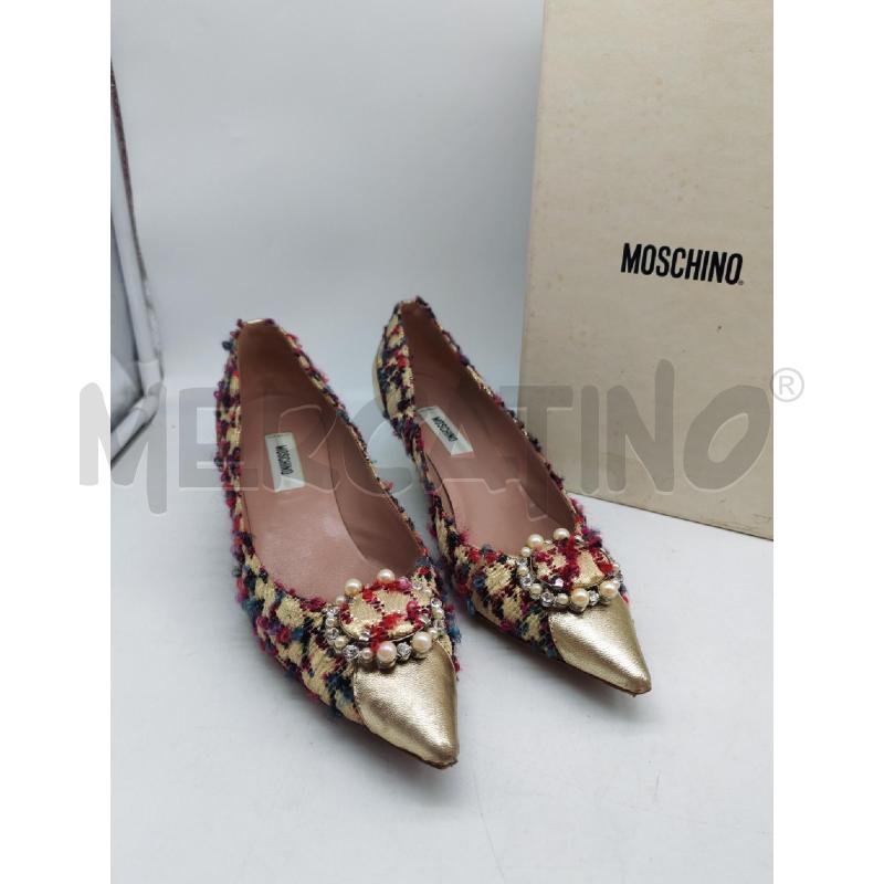 DECOLLETE MOSCHINO DORATE ROSA | Mercatino dell'Usato Mestre 1