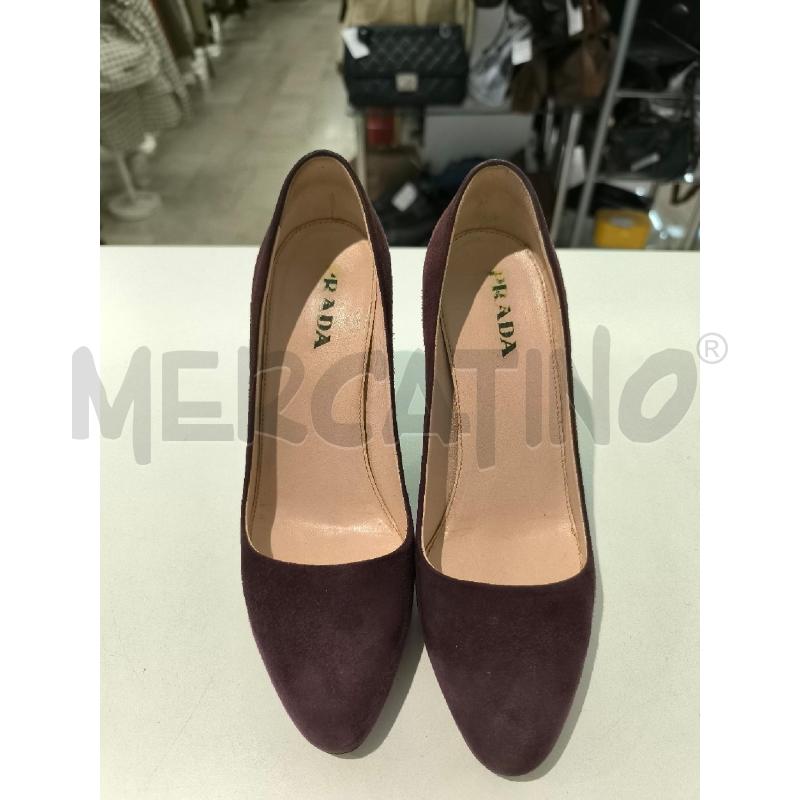 DECOLLETE PRADA BORDEAUX | Mercatino dell'Usato Mestre 4