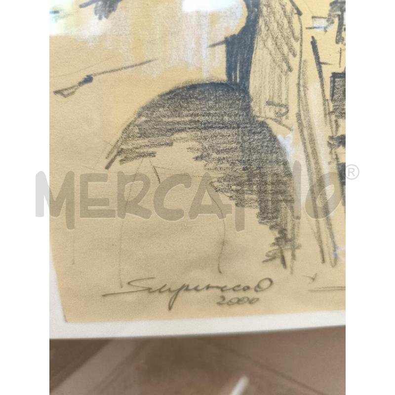 DISEGNO MATITA PONTE DI RIALTO  | Mercatino dell'Usato Mestre 2