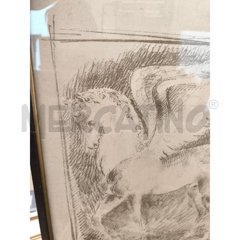 DISEGNO SU CARTA CAVALLO ALATO | Mercatino dell'Usato Mestre 3