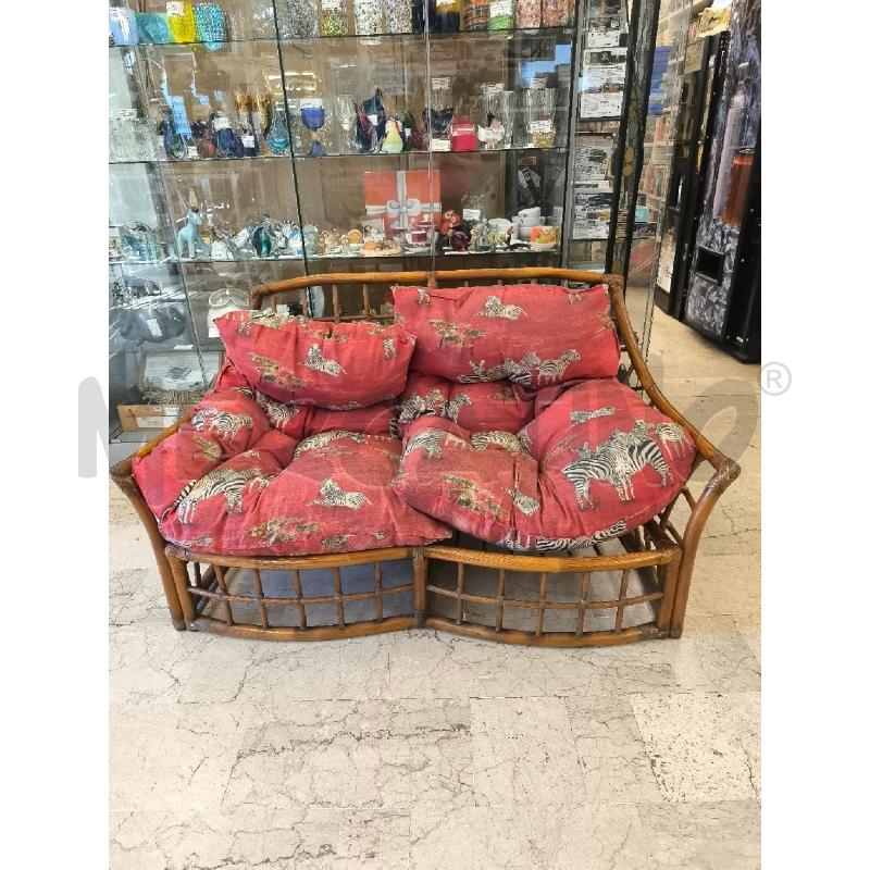DIVANETTO IN RATTAN | Mercatino dell'Usato Mestre 1