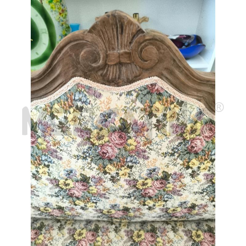 DIVANETTO TESSUTO FIORI  | Mercatino dell'Usato Mestre 3