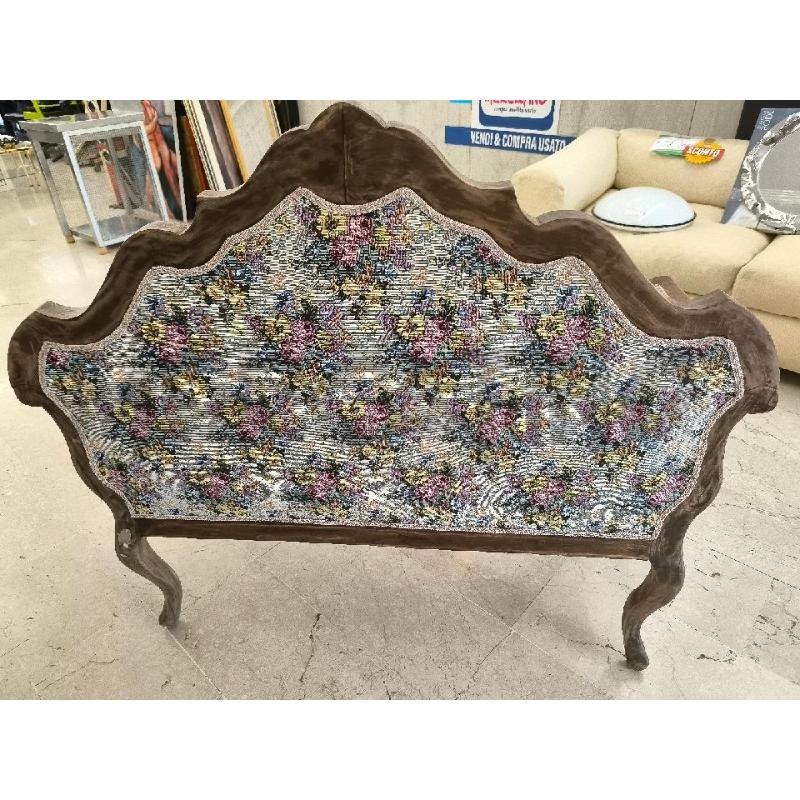 DIVANETTO TESSUTO FIORI  | Mercatino dell'Usato Mestre 5