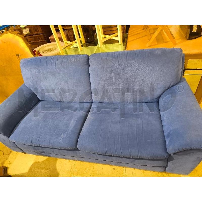 DIVANO BLU CHATEU D'AX ALCANTARA | Mercatino dell'Usato Mestre 1