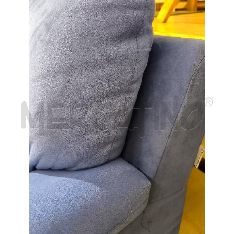 DIVANO BLU CHATEU D'AX ALCANTARA | Mercatino dell'Usato Mestre 3