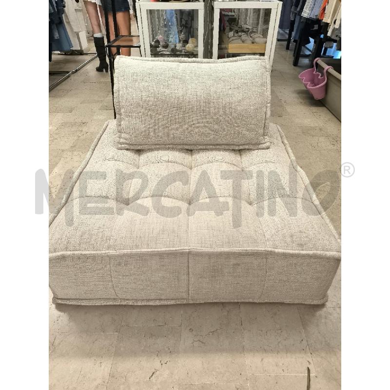 DIVANO MAISON DU MONDE TESSUTO BEIGE SABBIOSO | Mercatino dell'Usato Mestre 1