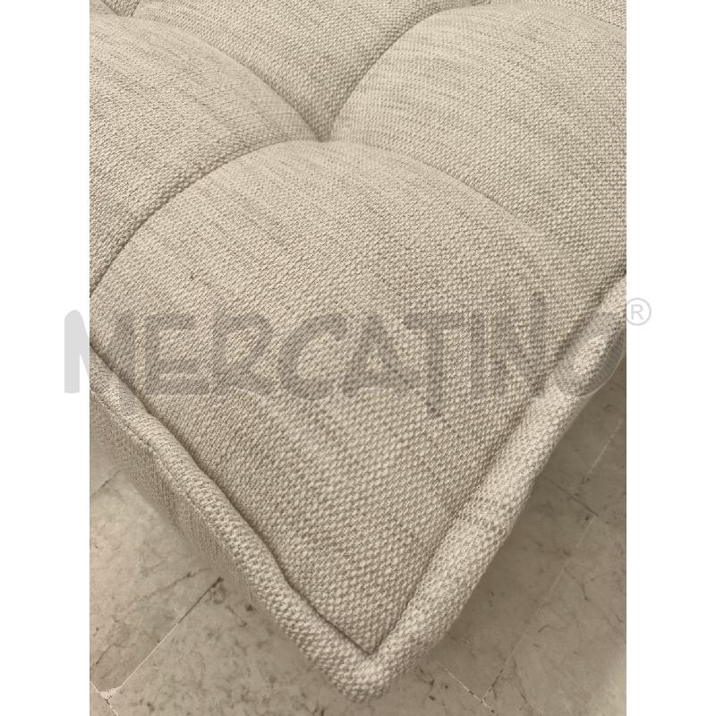 DIVANO MAISON DU MONDE TESSUTO BEIGE SABBIOSO | Mercatino dell'Usato Mestre 3