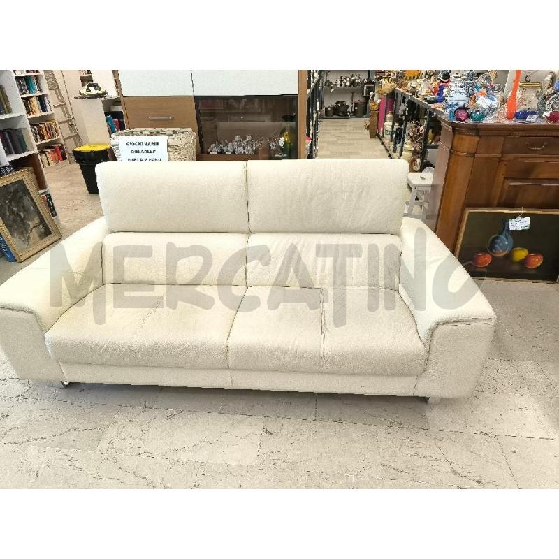 DIVANO POLTRONE E SOFACOLOR PANNA | Mercatino dell'Usato Mestre 1