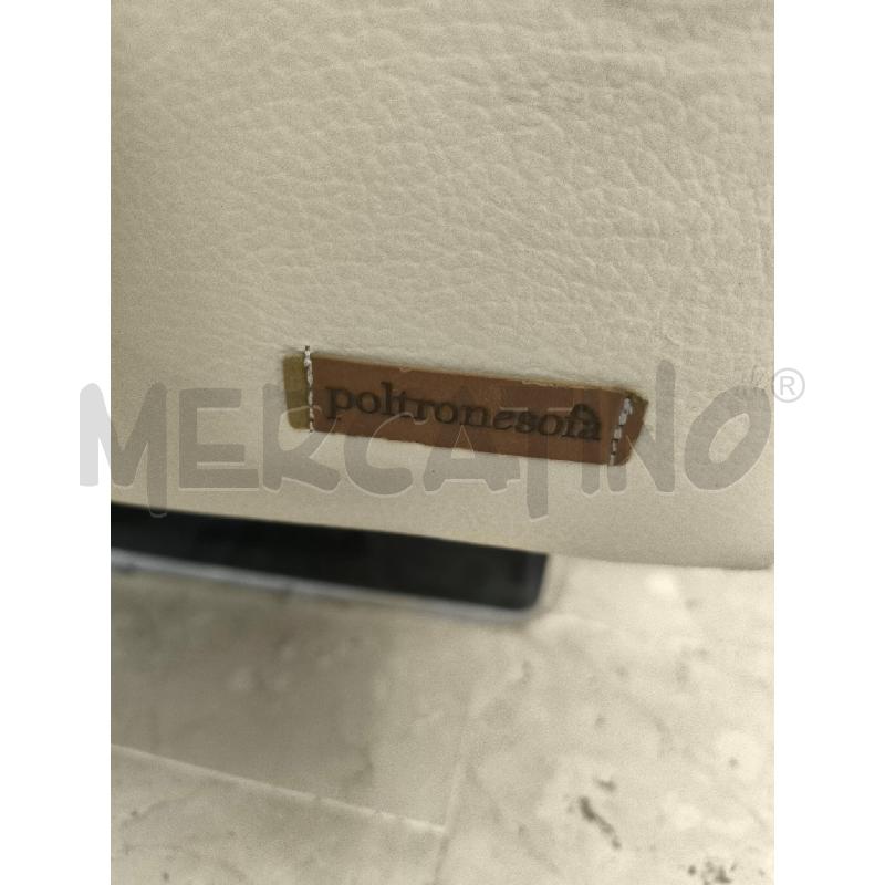 DIVANO POLTRONE E SOFACOLOR PANNA | Mercatino dell'Usato Mestre 4