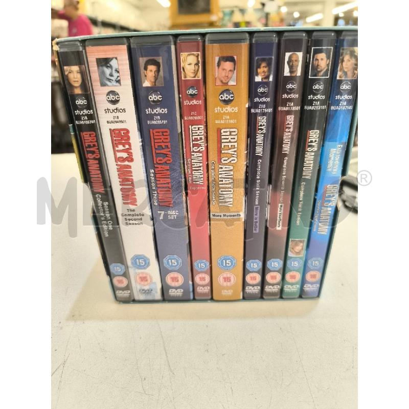 DVD COFANETTO GREY'S ANATOMY IN INGLESE | Mercatino dell'Usato Mestre 1