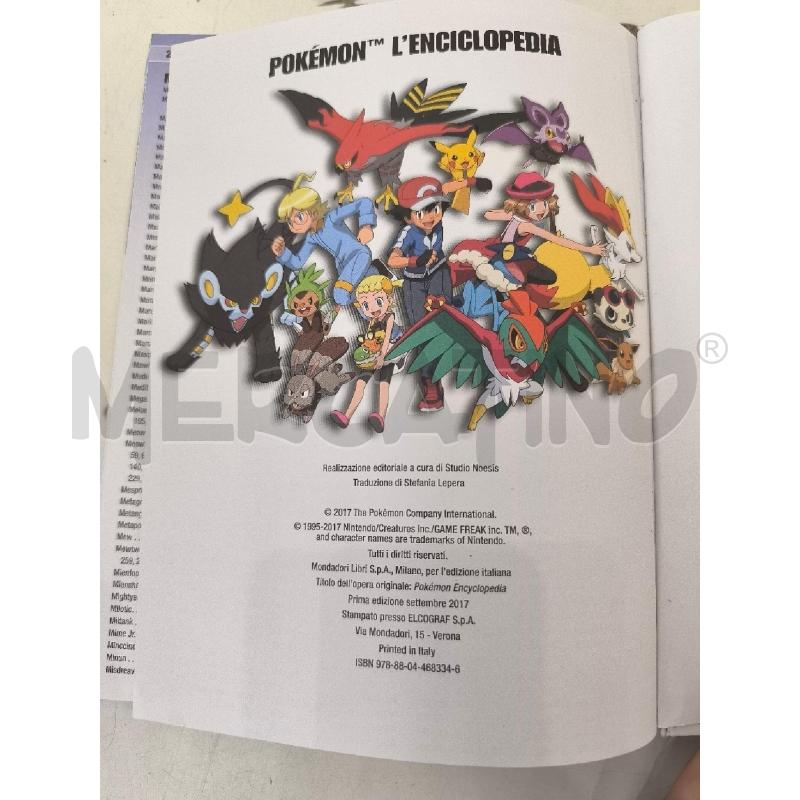 ENCICLOPEDIA DEI POKEMON | Mercatino dell'Usato Mestre 2