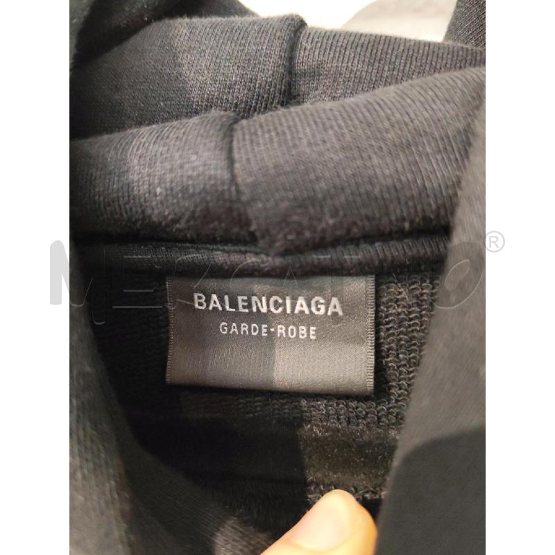 FELPA UOMO BALENCIAGA NERA | Mercatino dell'Usato Mestre 3