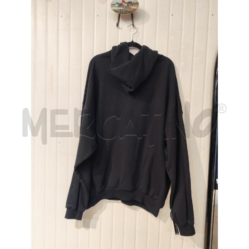 FELPA UOMO BALENCIAGA NERA | Mercatino dell'Usato Mestre 4