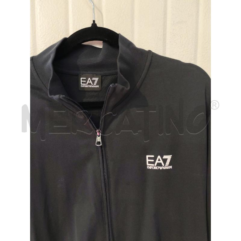 FELPA UOMO EMPORIO ARMANI NERA SPORTIVA CON CERNIERA | Mercatino dell'Usato Mestre 2
