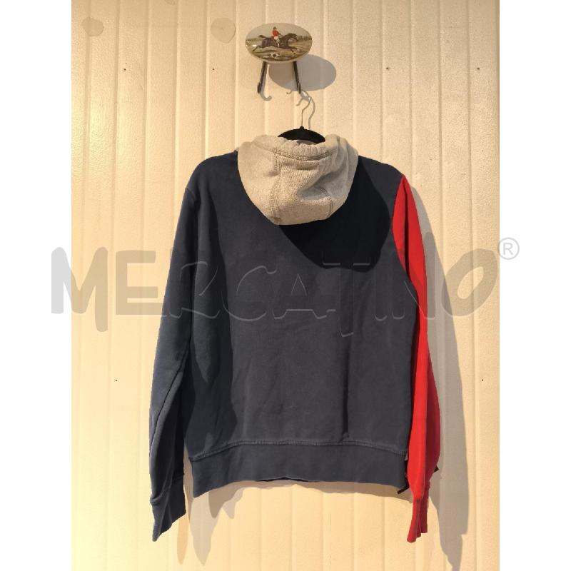 FELPA UOMO TOMMY HILFIGER BLU ROSSA E GRIGIA | Mercatino dell'Usato Mestre 4