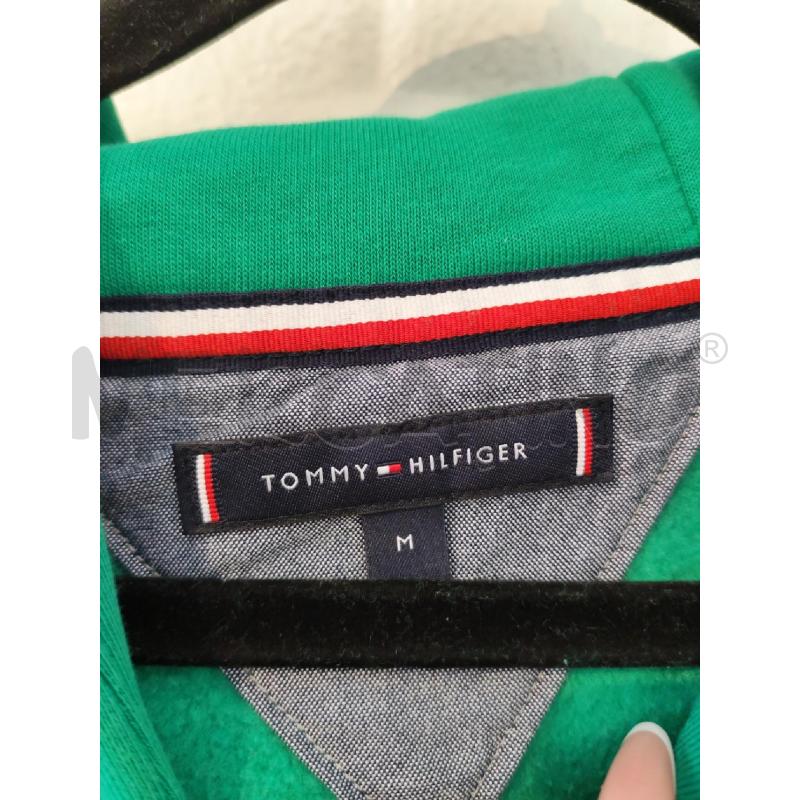 FELPA UOMO TOMMY HILFIGER VERDE | Mercatino dell'Usato Mestre 2