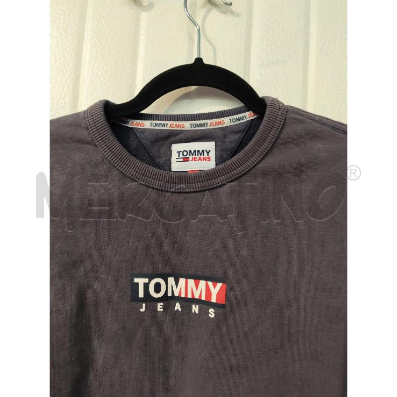 FELPA UOMO TOMMY JEANS BLU SLAVATO | Mercatino dell'Usato Mestre 2
