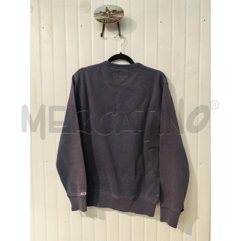 FELPA UOMO TOMMY JEANS BLU SLAVATO | Mercatino dell'Usato Mestre 3