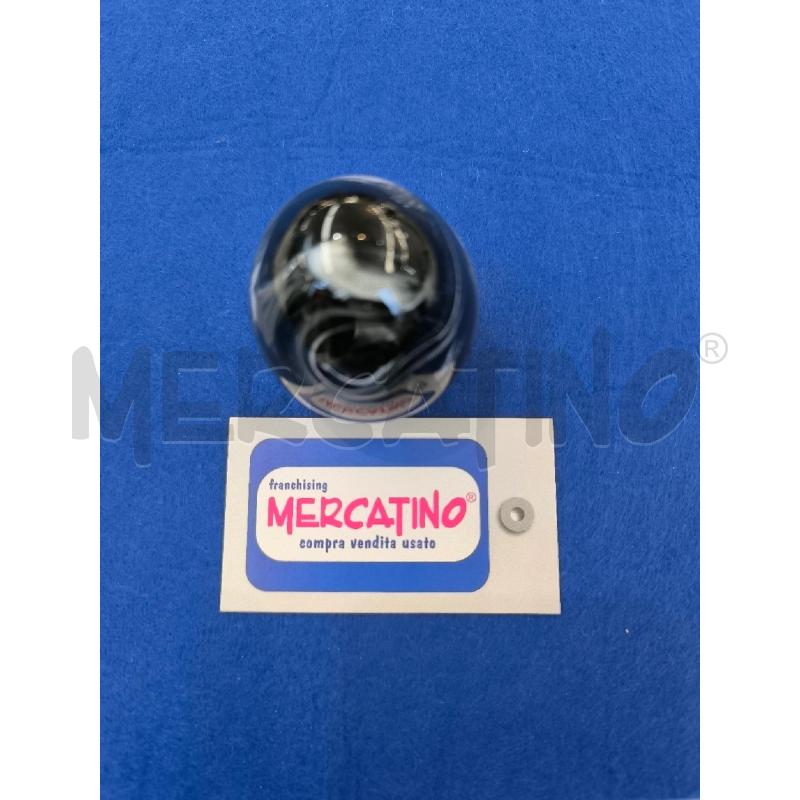 FERMA CARTE UOVO MURANO GRIGIO BIANCO | Mercatino dell'Usato Mestre 4