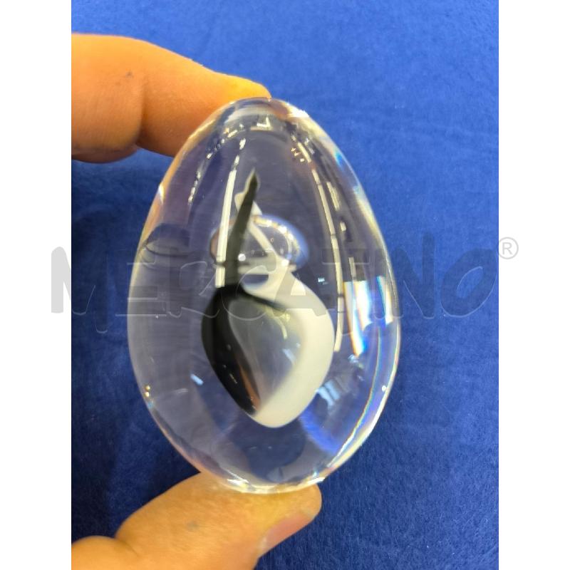 FERMA CARTE UOVO MURANO NERO BIANCO | Mercatino dell'Usato Mestre 3