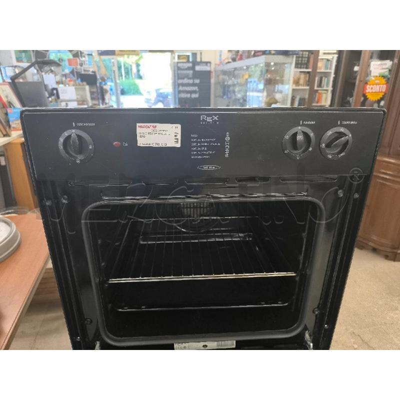 FORNO REX VENTIALATO NERO | Mercatino dell'Usato Mestre 3
