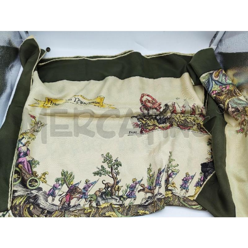 FOULARD BISSONE VENEZIA BEIGE PURA SETA | Mercatino dell'Usato Mestre 1