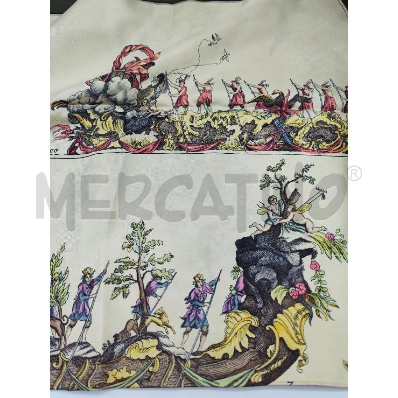 FOULARD BISSONE VENEZIA BEIGE PURA SETA | Mercatino dell'Usato Mestre 2
