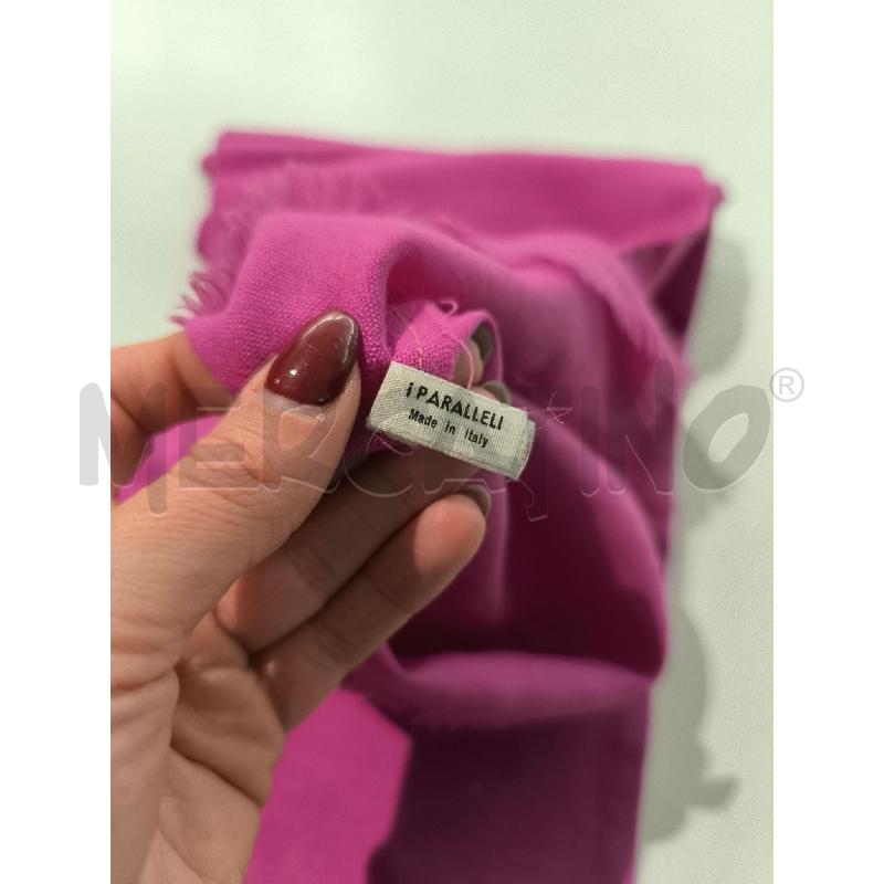 FOULARD GIORGIO ARMANI I PARALLELI ROSA SCRITTA ROSA | Mercatino dell'Usato Mestre 3