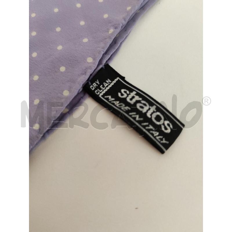FOULARD VALENTINO 100% SETA LILLA FIORI GIALLI | Mercatino dell'Usato Mestre 2