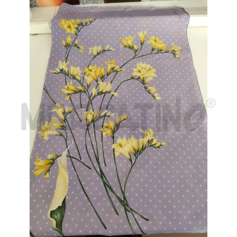FOULARD VALENTINO 100% SETA LILLA FIORI GIALLI | Mercatino dell'Usato Mestre 3