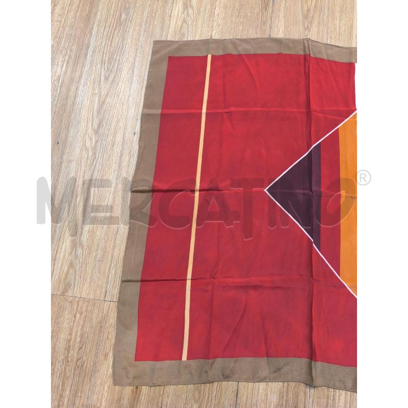 FOULARD VALENTINO MARRONE ROSSO | Mercatino dell'Usato Mestre 4
