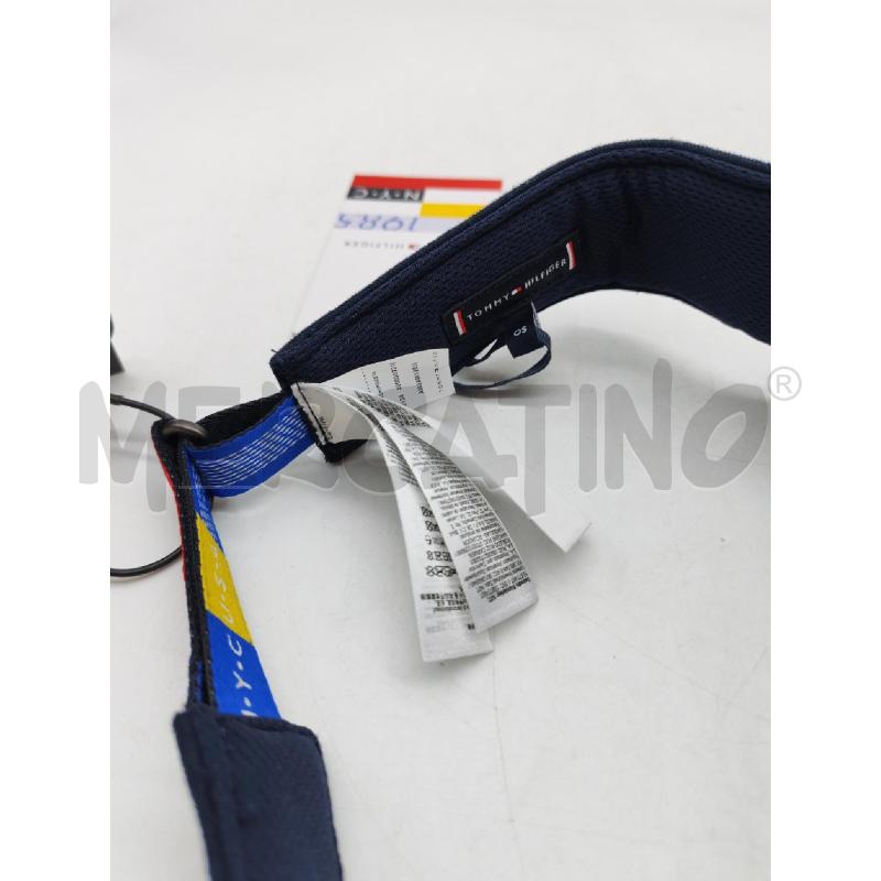 FRONTINO UNISEX HILFIGER NYC USA BLU | Mercatino dell'Usato Mestre 3