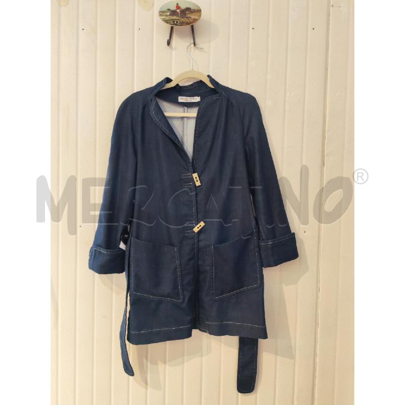 GIACCA DONNA ARABA FENICE JEANS GANCI BIANCHI | Mercatino dell'Usato Mestre 1
