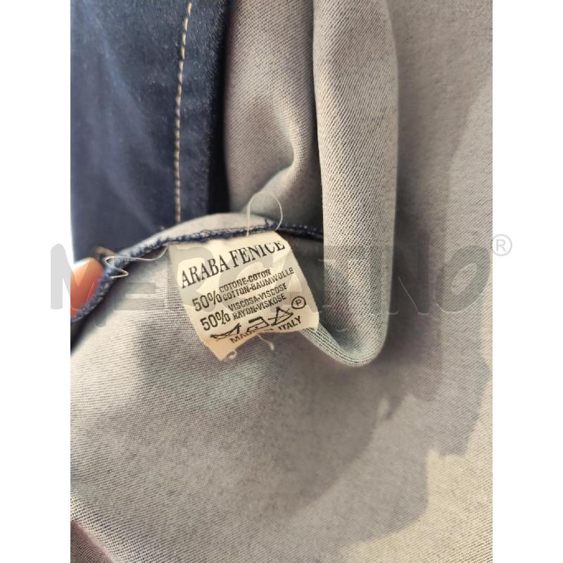 GIACCA DONNA ARABA FENICE JEANS GANCI BIANCHI | Mercatino dell'Usato Mestre 4