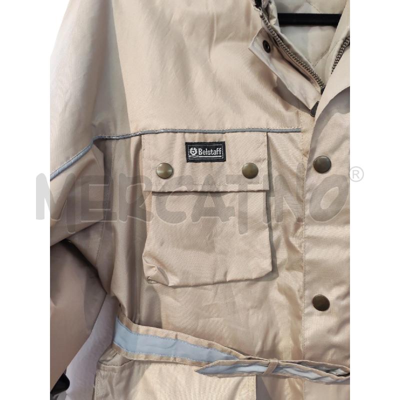 GIACCA DONNA BELSTAFF BEIGE SFODERABILE  | Mercatino dell'Usato Mestre 2