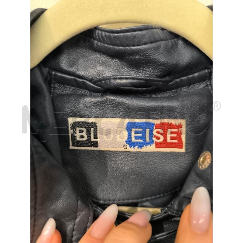 GIACCA DONNA BLUDEISE BLU SIMIL VERA PELLE  | Mercatino dell'Usato Mestre 2